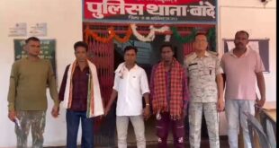 2014 से फरार चल रहे तीन नक्सली सहयोगी गिरफ्तार, सड़क निर्माण में लगे वाहनों में की थी आगजनी