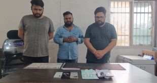 9 लाख की कोकीन के साथ 3 आरोपी गिरफ्तार