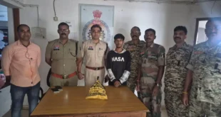 नशीली दवाओं की तस्करी करते युवक गिरफ्तार