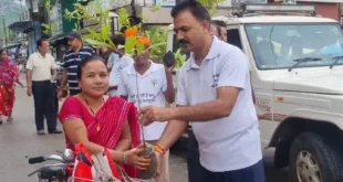 सैकड़ों पौधों का नि:शुल्क वितरण,